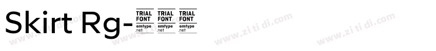 Skirt Rg字体转换
